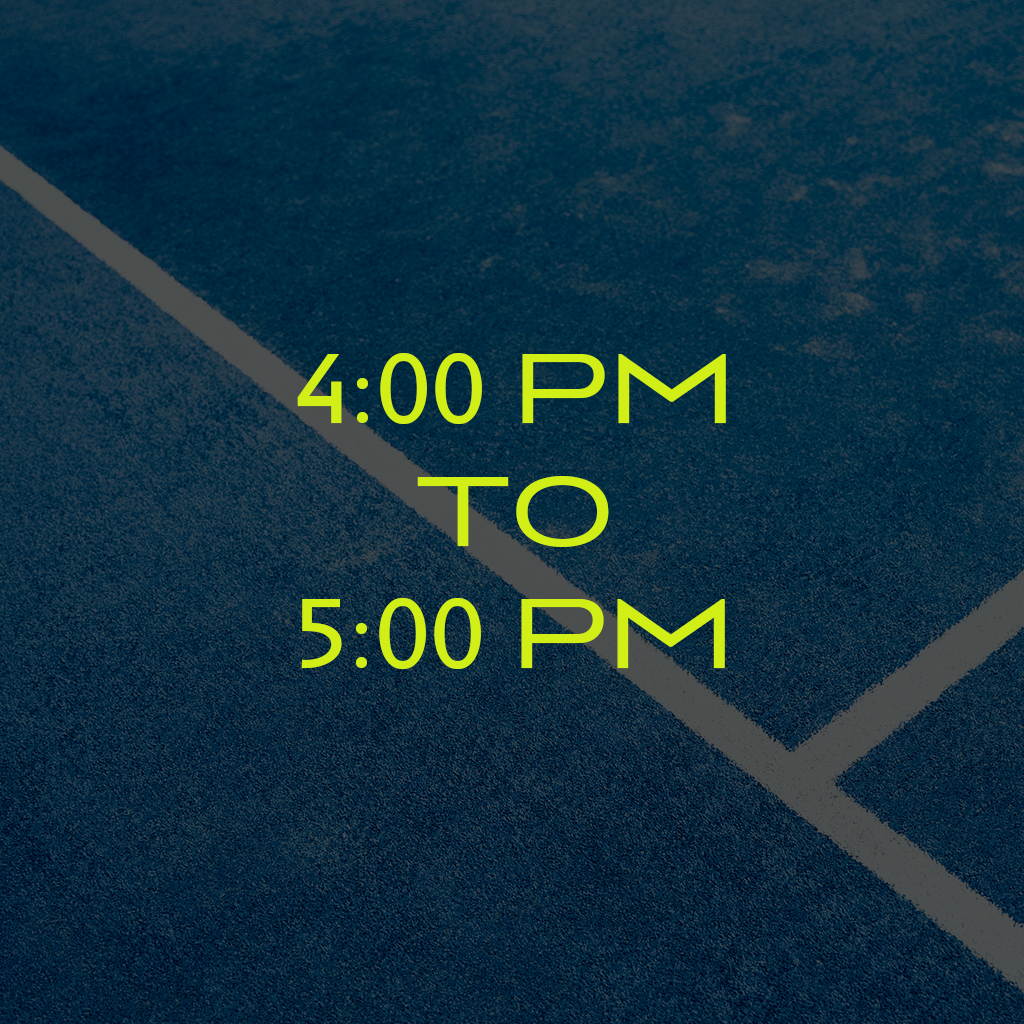 After Care (4:00 PM–5:00 PM) - Swansea Tennis Club