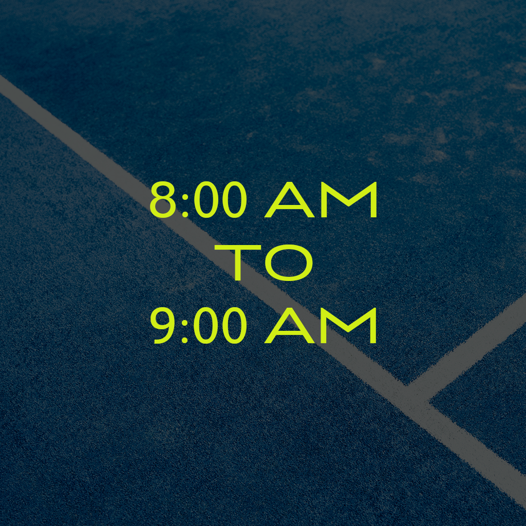 Before Care (8:00 AM–9:00 AM) - Swansea Tennis Club