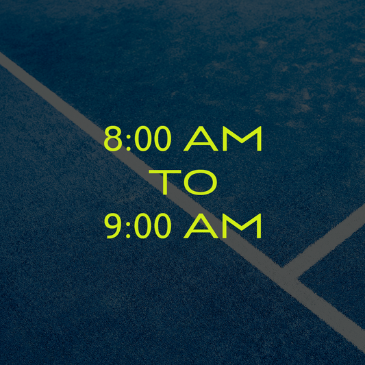 Before Care (8:00 AM–9:00 AM) - Pine Point Tennis Club