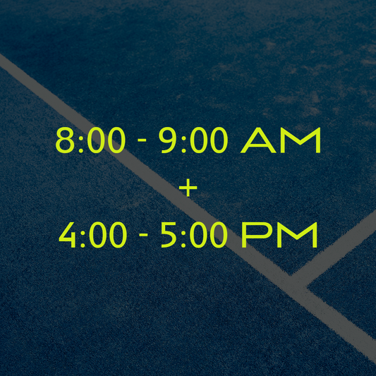 Before + After Care (8:00 AM–9:00 AM & 4:00 PM–5:00 PM) - Pine Point Tennis Club
